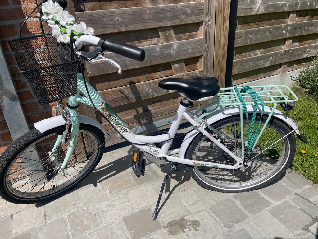 Fiets 20 inch meisje, Fietsen en Brommers, Ophalen, Gebruikt