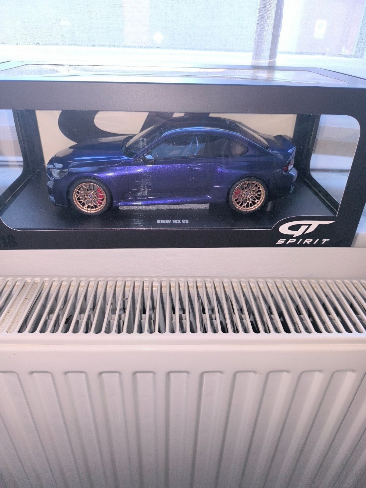 BMW M2 en Brabus GT Spirit 1/18, Hobby en Vrije tijd, Ophalen, Zo goed als nieuw, Auto, Overige merken