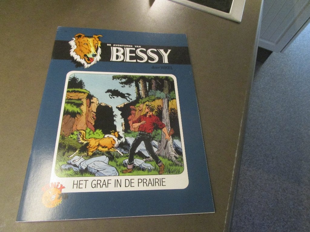 Bessy - Het graf in de prairie - 1e druk - genummerd, Boeken, Willy Vandersteen, Eén stripboek, Nieuw, Ophalen of Verzenden