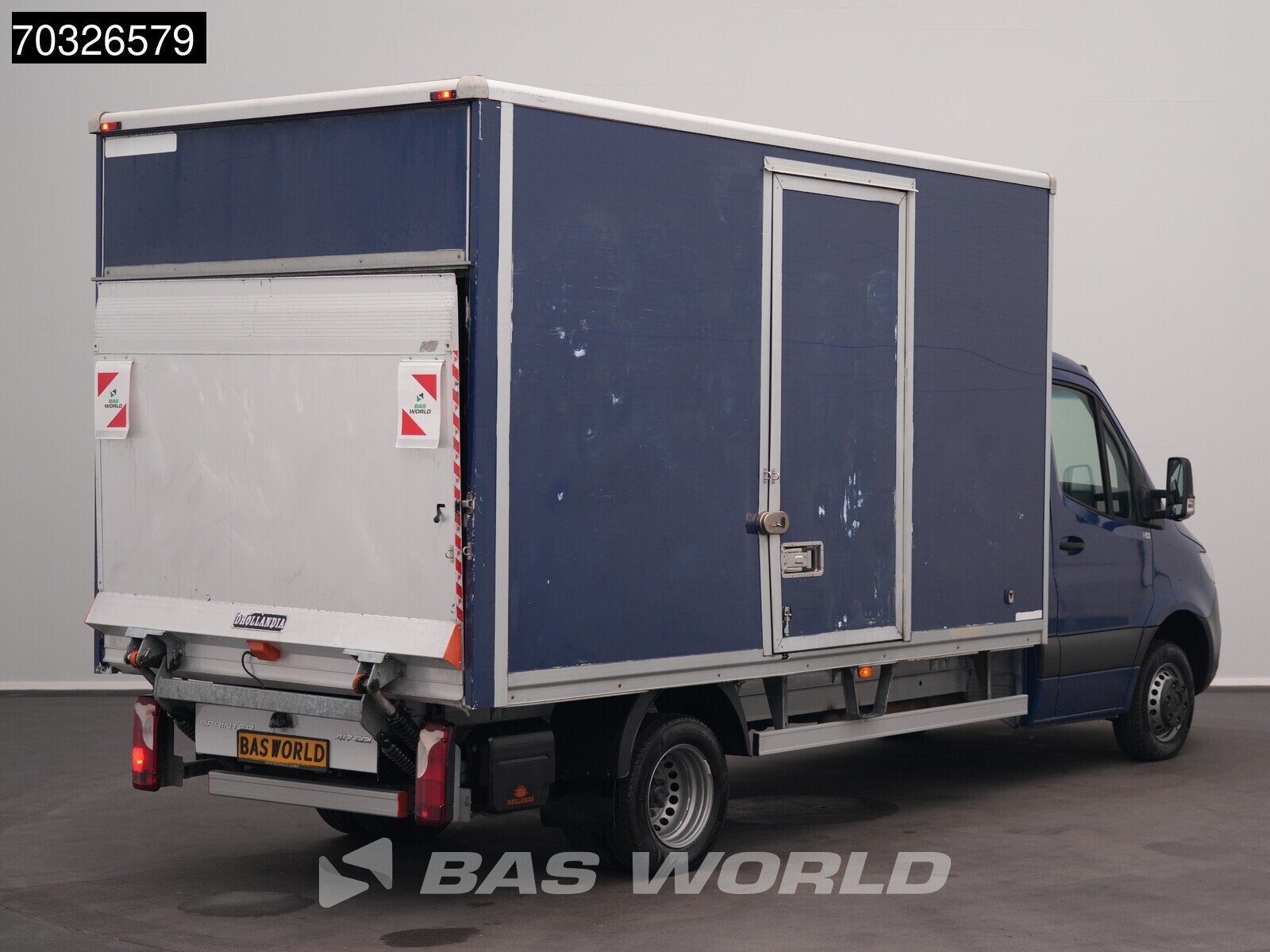 Mercedes Sprinter 517 CDI Laadklep Dubbellucht 170PK Airco D, Auto's, Bestelwagens en Lichte vracht, Stof, Gebruikt, Euro 6, 4 cilinders