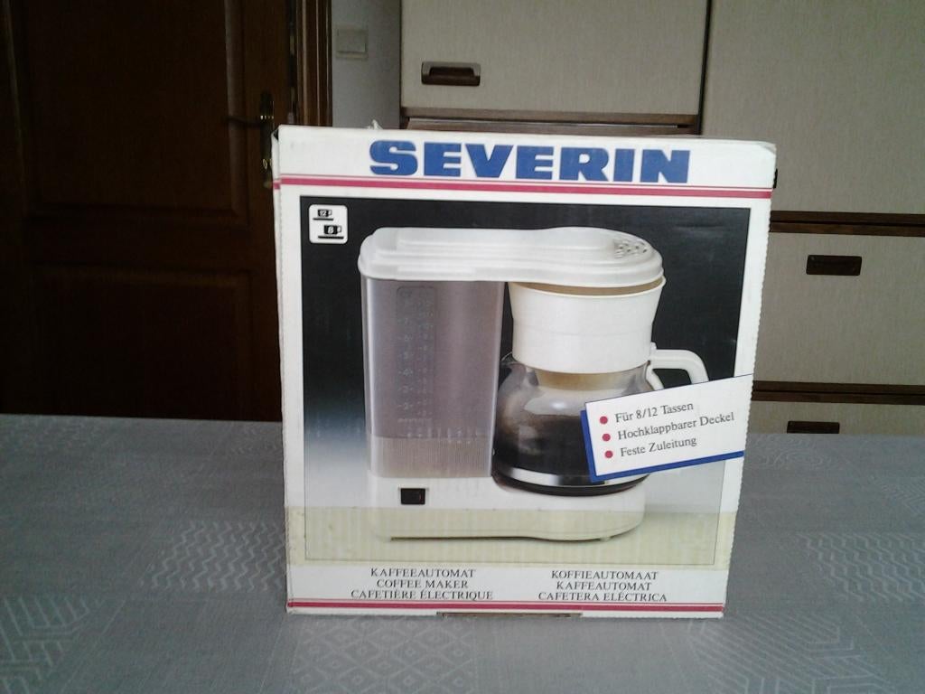 Percolator - Severin, Elektronische apparatuur, Afneembaar waterreservoir, Overige modellen, Nieuw, Gemalen koffie