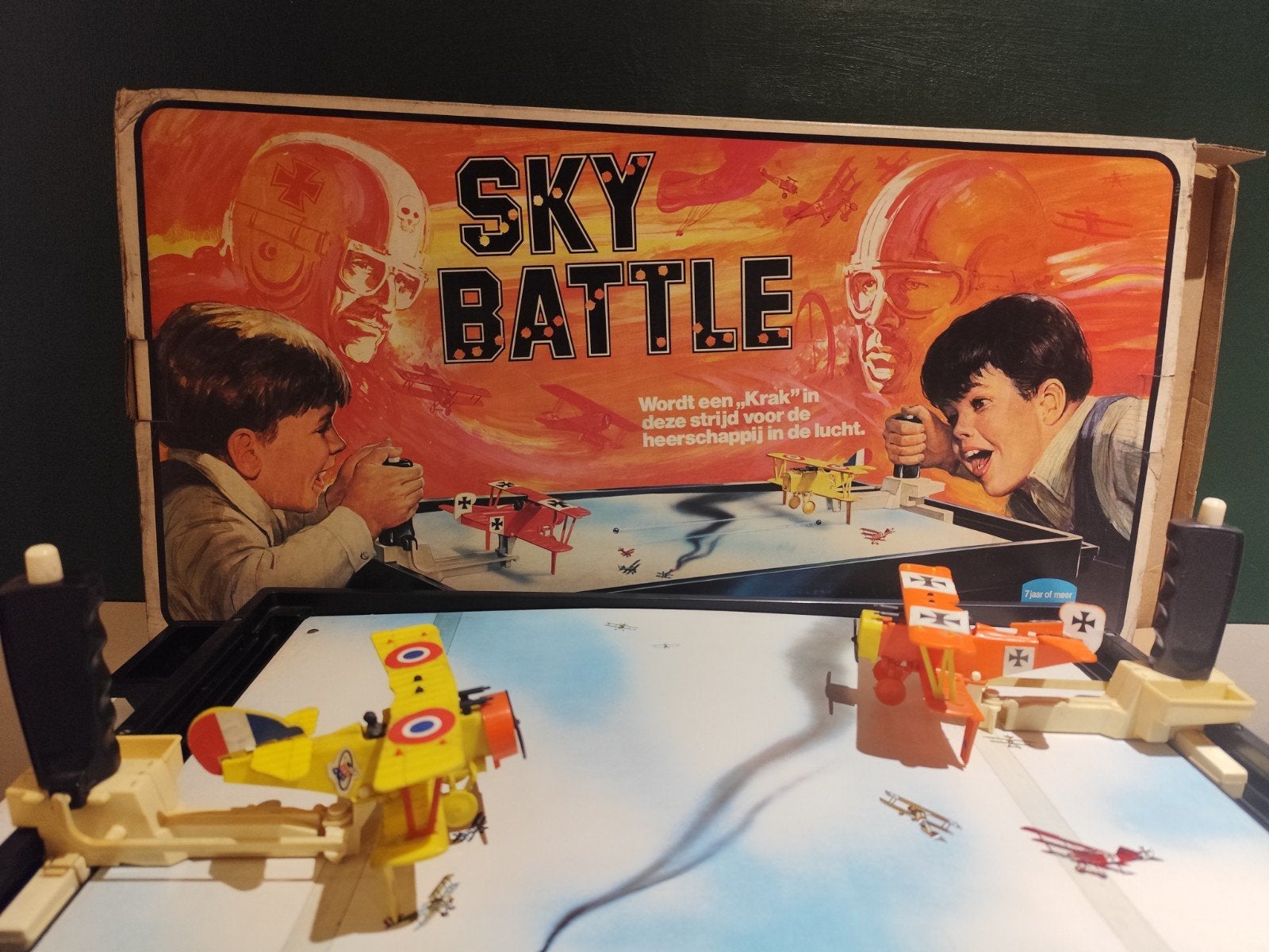 Sky Battle retrogame compleet met originele doos, Verzamelen