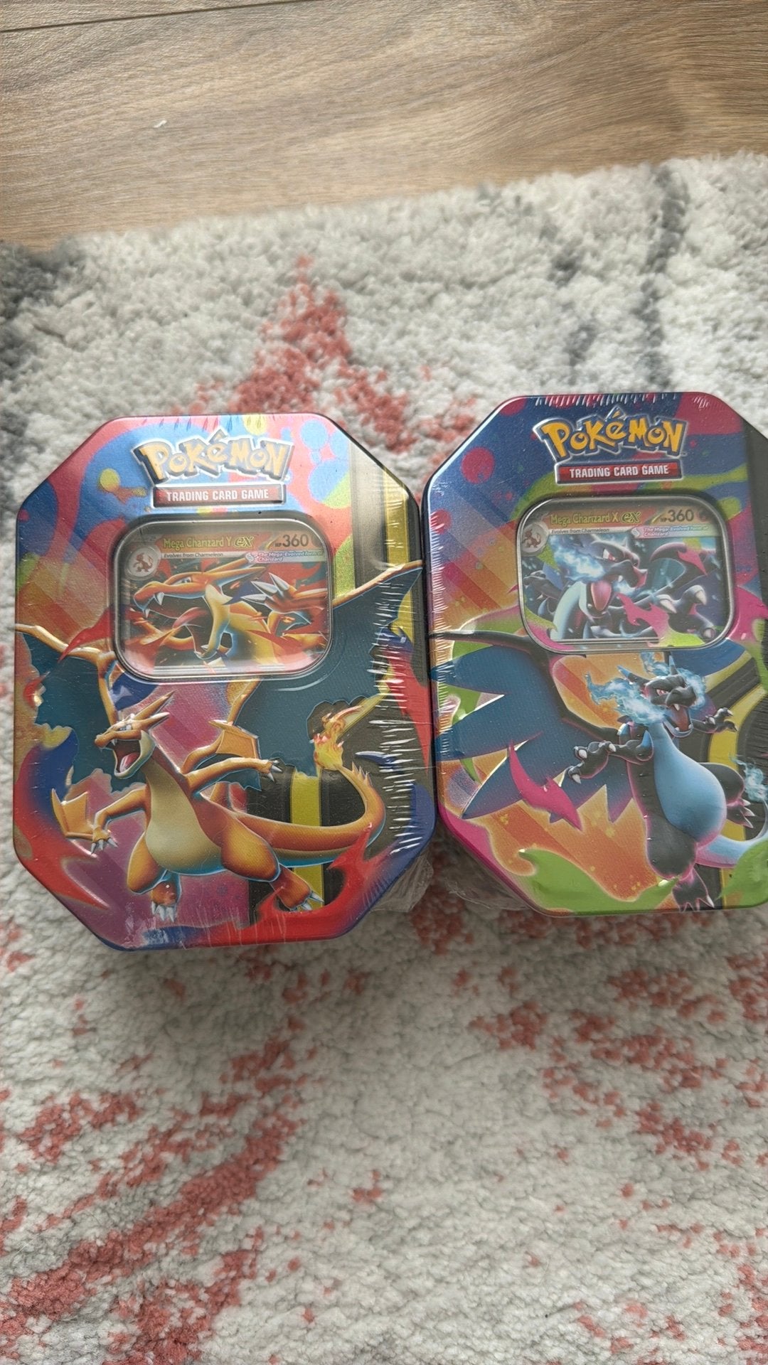 Pokemon charizard tins nieuw (11x), Ophalen of Verzenden