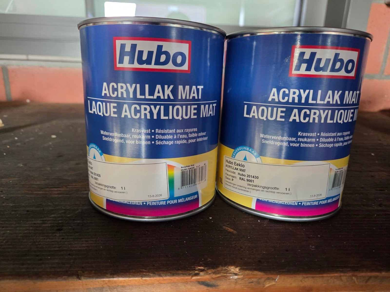 verf mat voor hout 9001, Doe-het-zelf en Bouw, Verf, Beits en Lak, Ophalen, Verf