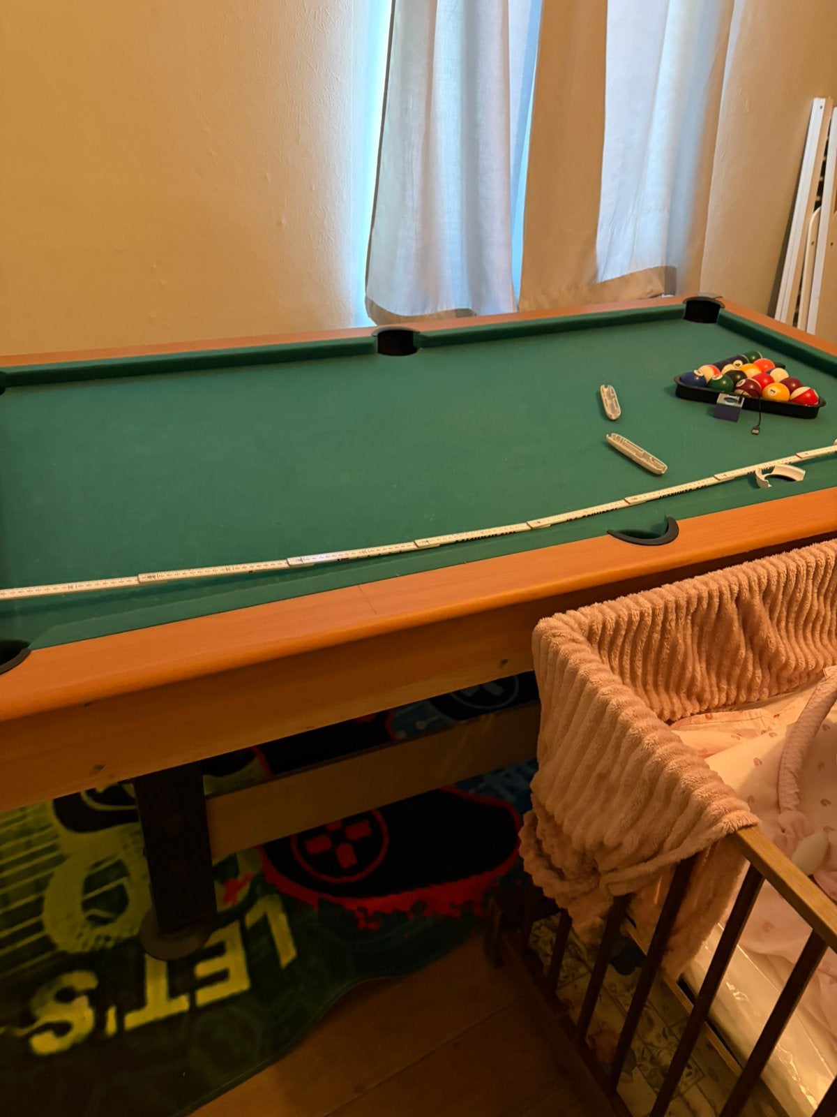 Pool, Sport en Fitness, Biljarten en Poolen, Ophalen, Gebruikt, Pooltafel