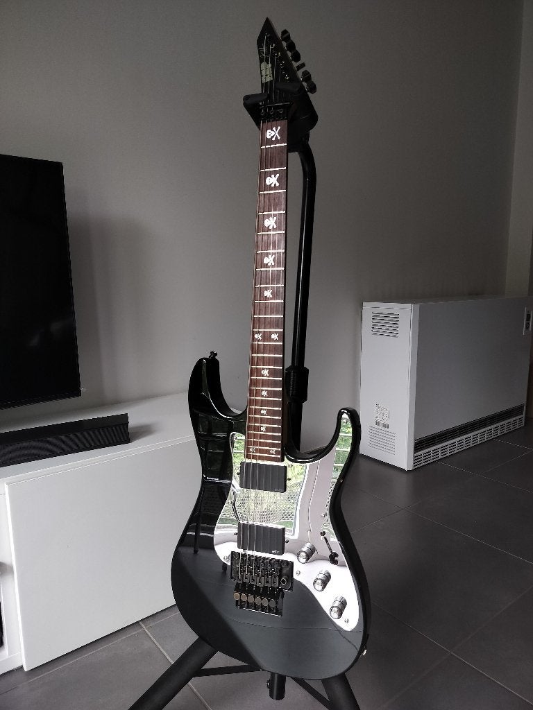 ESP KH-2 mirror pickguard, Musique & Instruments, Instruments à corde | Guitares | Électriques, Utilisé, Solid body, Autres marques