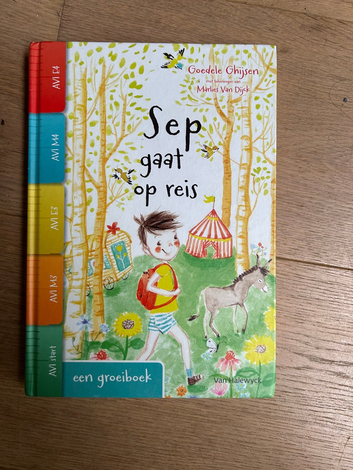 Goedele Ghijsen - Sep gaat op reis groeiboek, Ophalen of Verzenden, Goedele Ghijsen