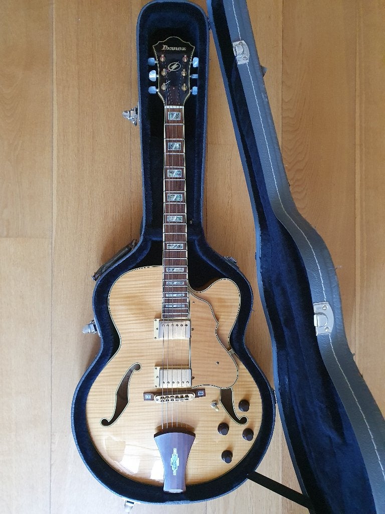 Ibanez Artcore Custom AF-105NT, Enlèvement, Utilisé, Hollow body, Ibanez