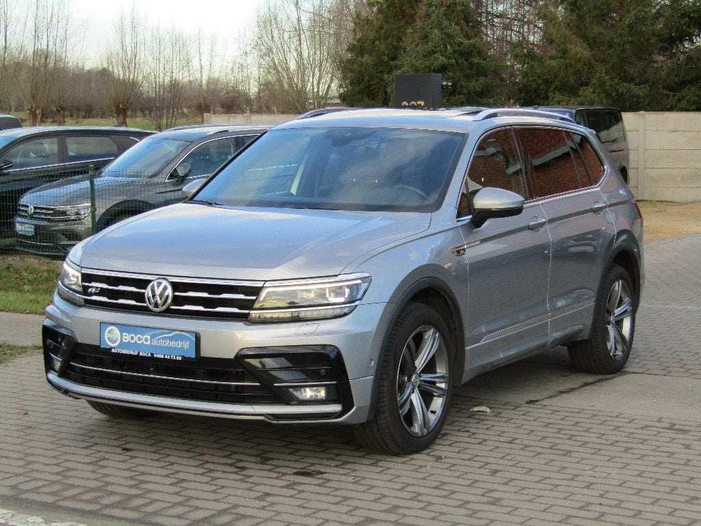Vw Tiguan Allspace 1.5 TSI R-Line, Autos, Volkswagen, Cuir, Argent ou Gris, Achat, Entreprise