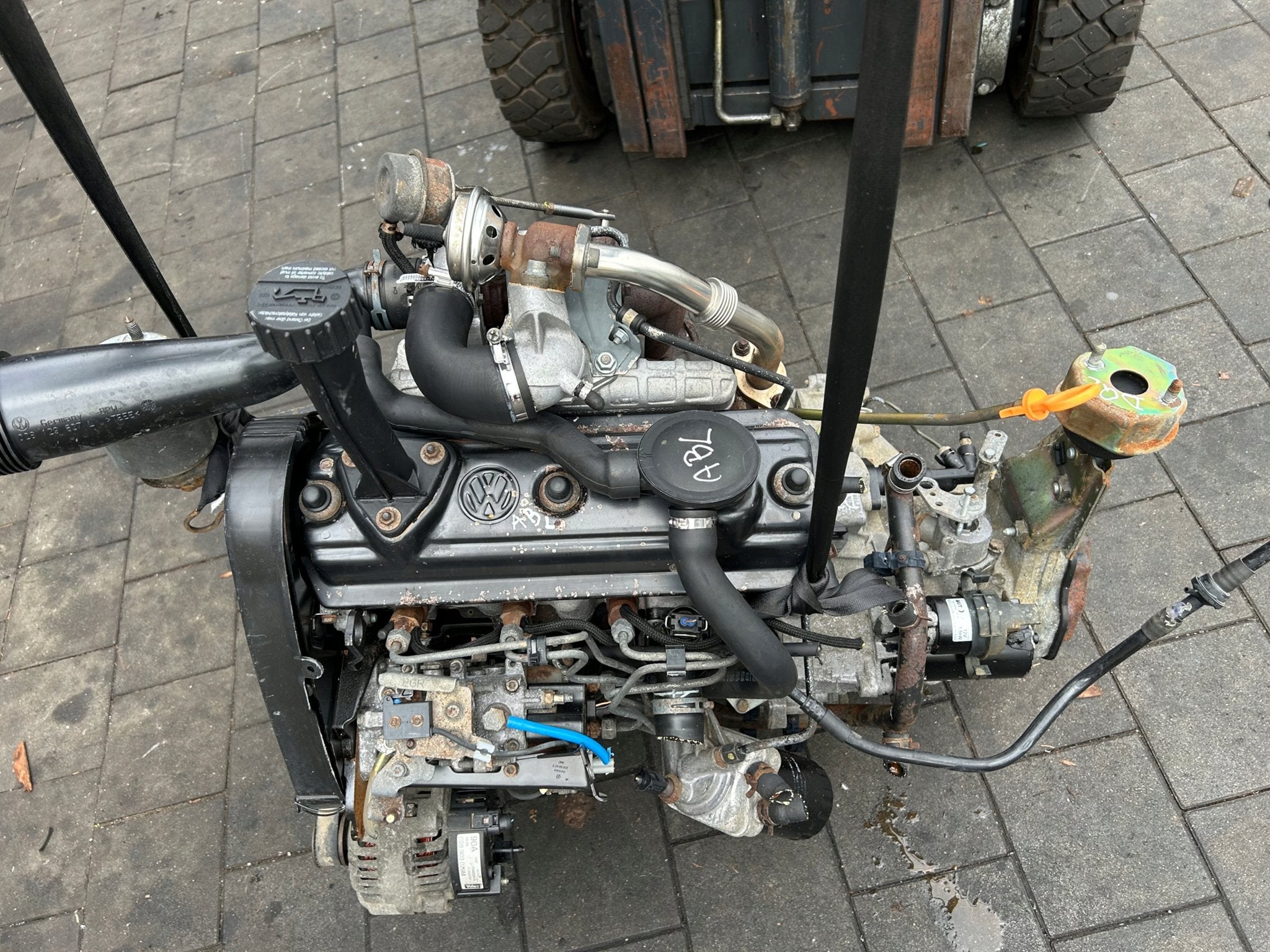Moteur ABL Complet VW CALIFORNIA TRANSPORTER, Envoi, Utilisé, Skoda