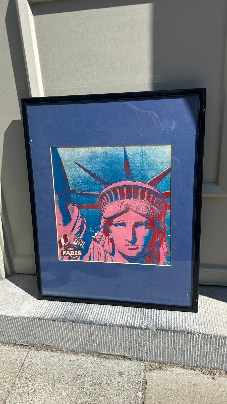 Statue of Liberty" (Fabis)  Andy Warhol, Antiek en Kunst, Ophalen of Verzenden, Zeefdruk