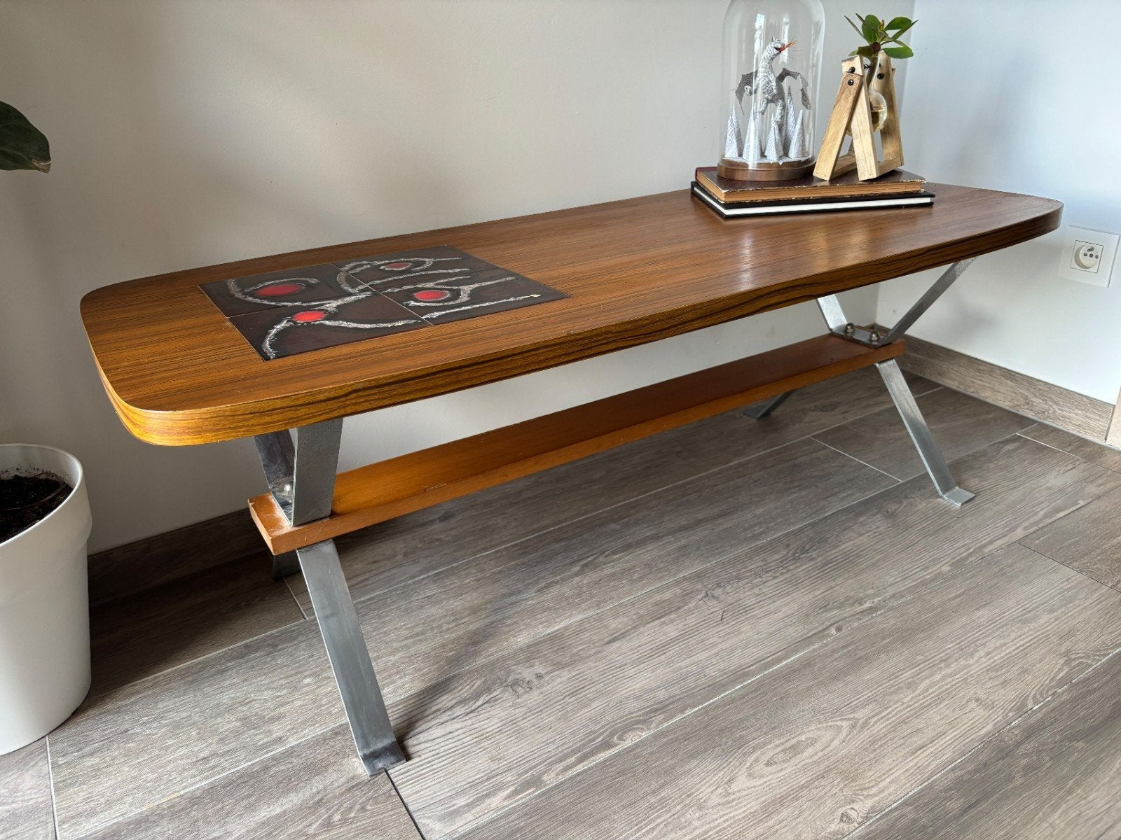 Vintage salontafel jaren 60s, Enlèvement