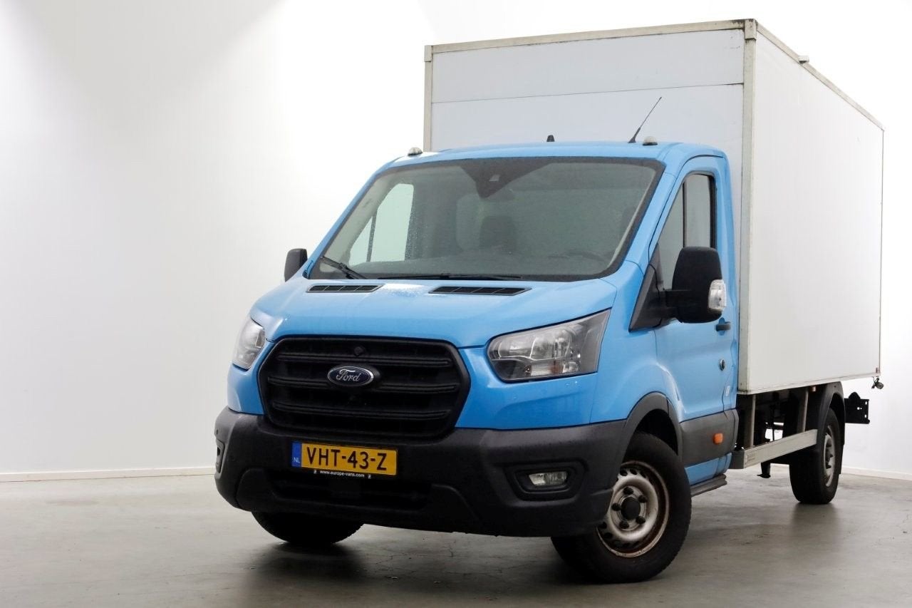 Ford Transit 350 2.0 TDCI 130pk E6 Bakwagen met achterdeuren, Auto's, Bedrijf, Parkeersensor, Ford, Onderhoudsboekje