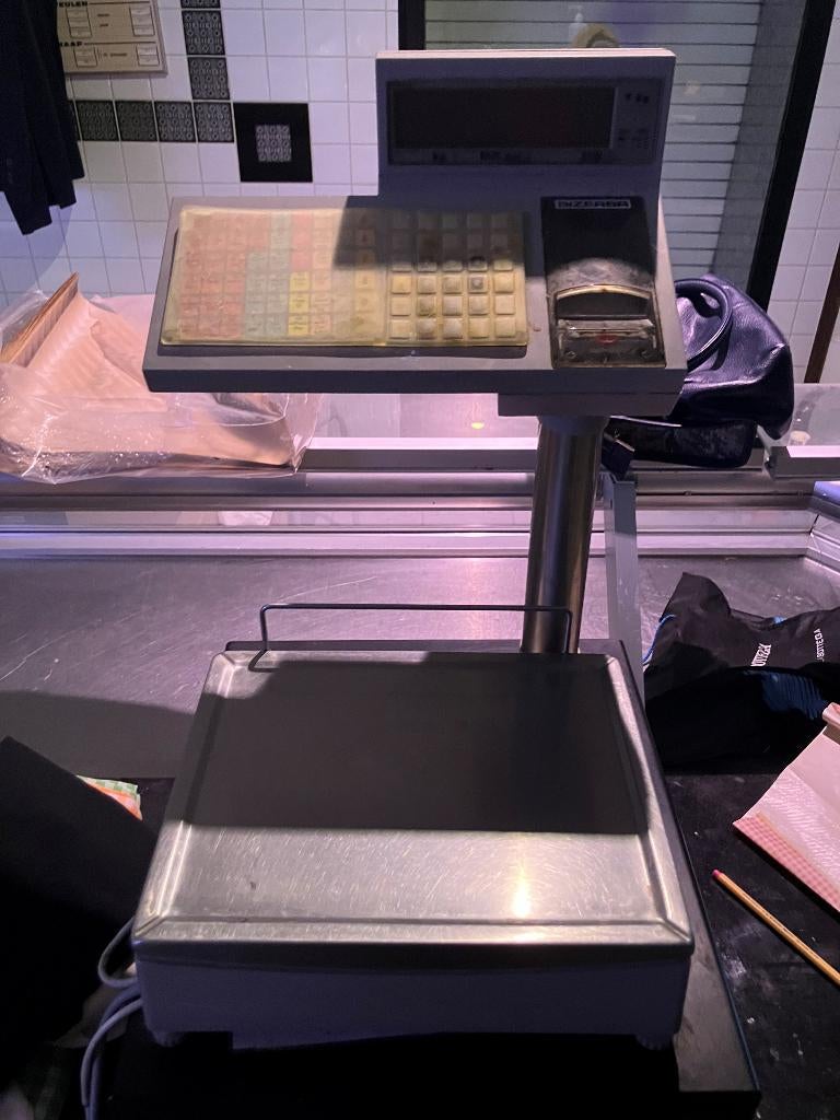 Professionele Bizerba weegschaal, Ophalen, Gebruikt, Winkelweegschaal, Digitaal