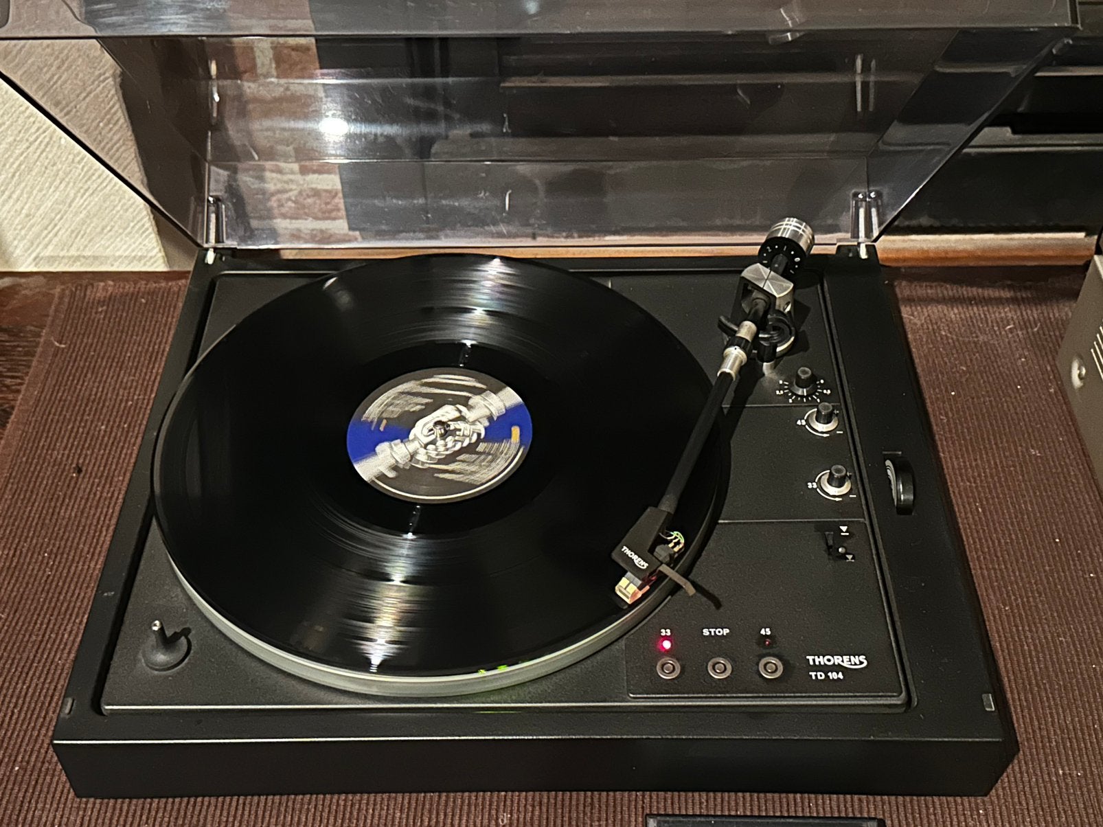 Thorens platenspeler, Ophalen, Platenspeler, Thorens