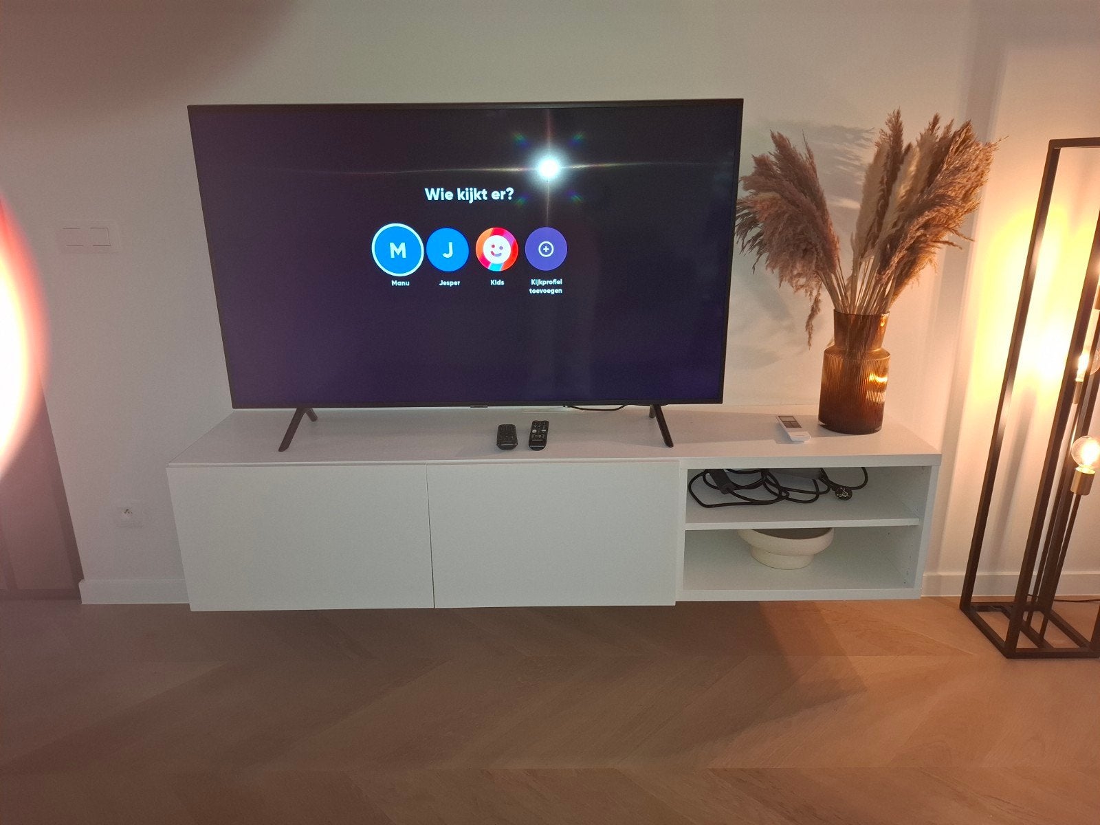 witte  tv kast, 25 à 50 cm, Moins de 100 cm, 150 à 200 cm, Comme neuf
