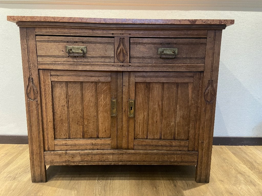 Petite buffet plateau en marbre, Maison & Meubles, Enlèvement, Utilisé
