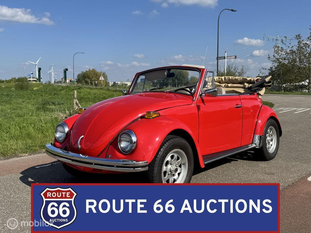Volkswagen Beetle Cabriolet | 1970 | Route 66 Auctions, Volkswagen, Zwart, Bedrijf, Handgeschakeld