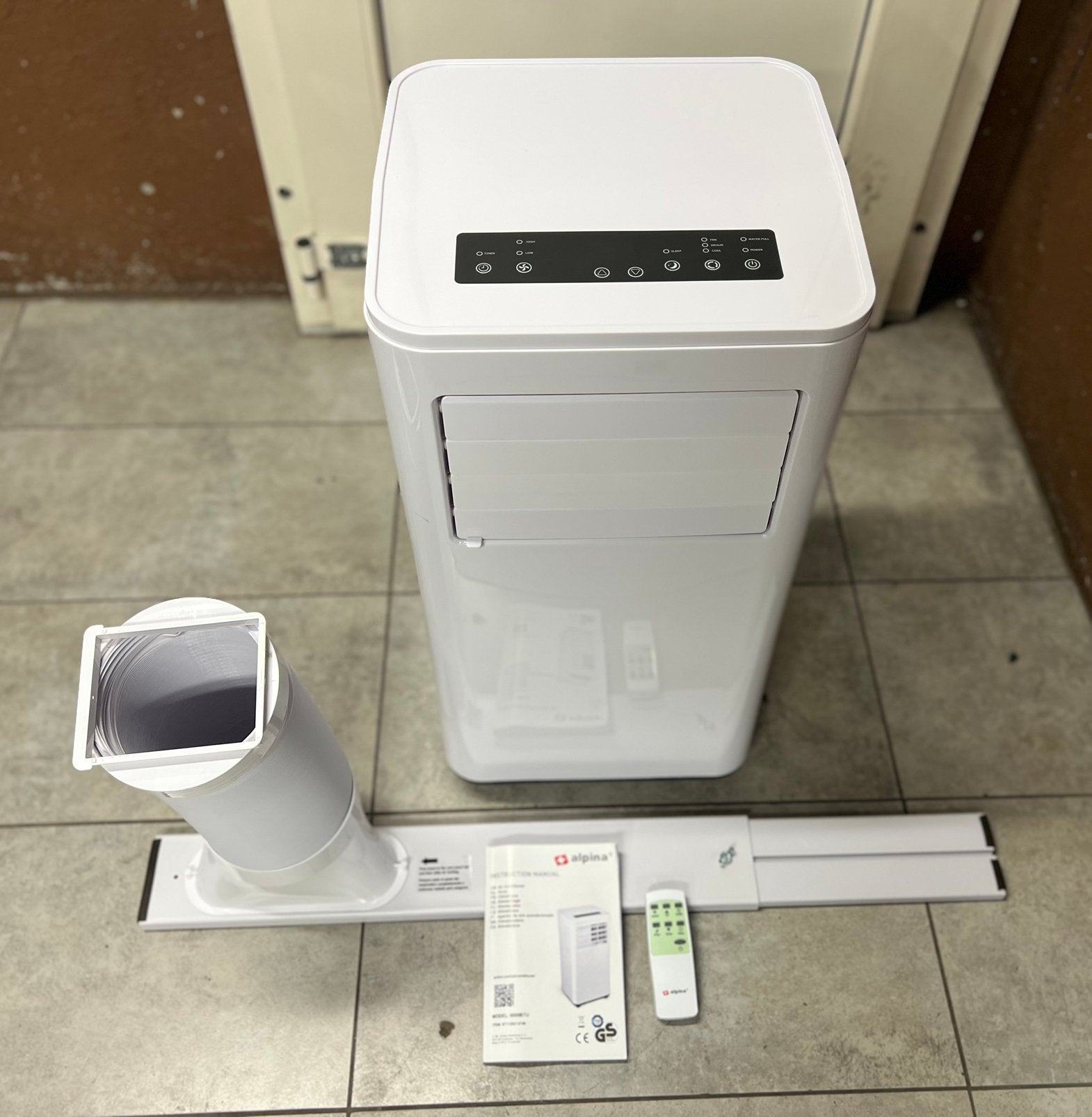 Mobiele airco zo goed als nieuw 9000 BTU, Ophalen, Ventileren, Zo goed als nieuw, Afstandsbediening
