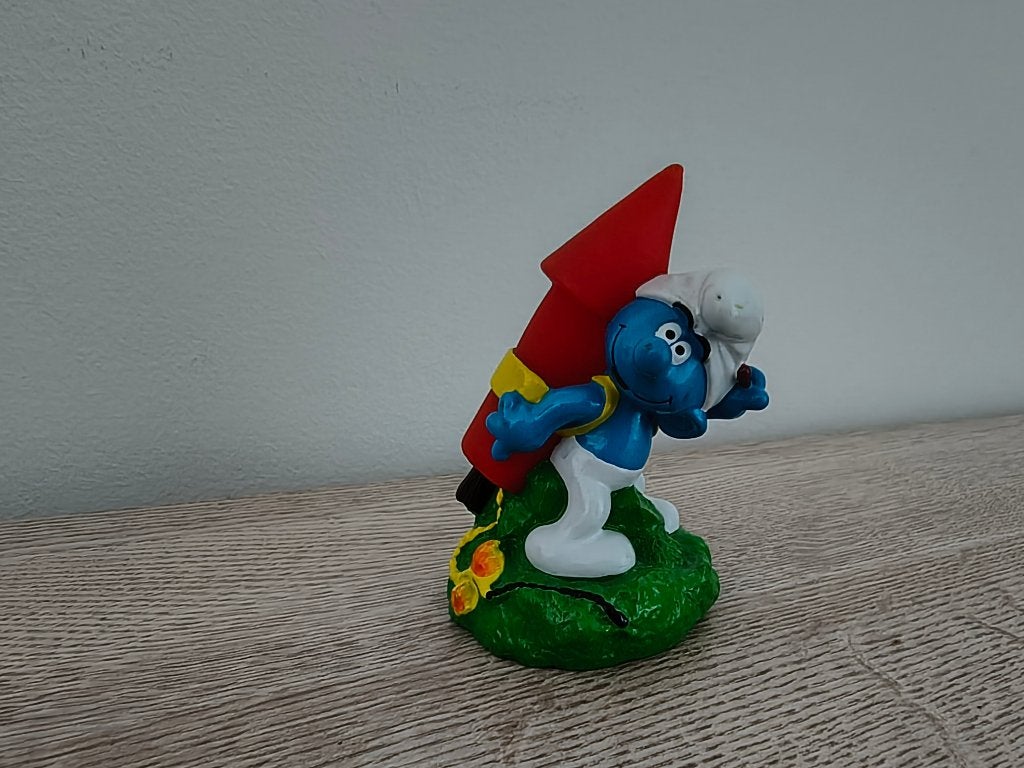 Vintage figuurtje De Smurfen, Verzamelen, Ophalen of Verzenden, Zo goed als nieuw