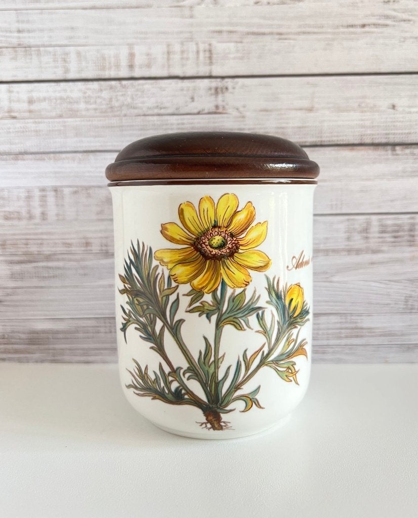 Petit pot Villeroy & Boch Botanica Adonis Vernalis, Antiquités & Art, Enlèvement ou Envoi