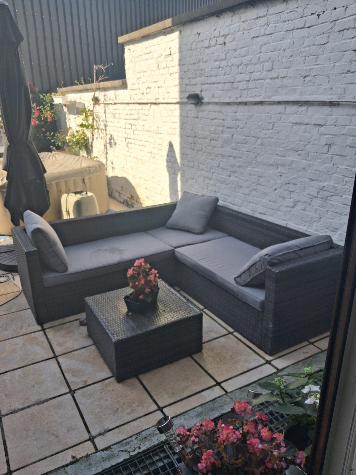 salon de jardin, Enlèvement, 5 places