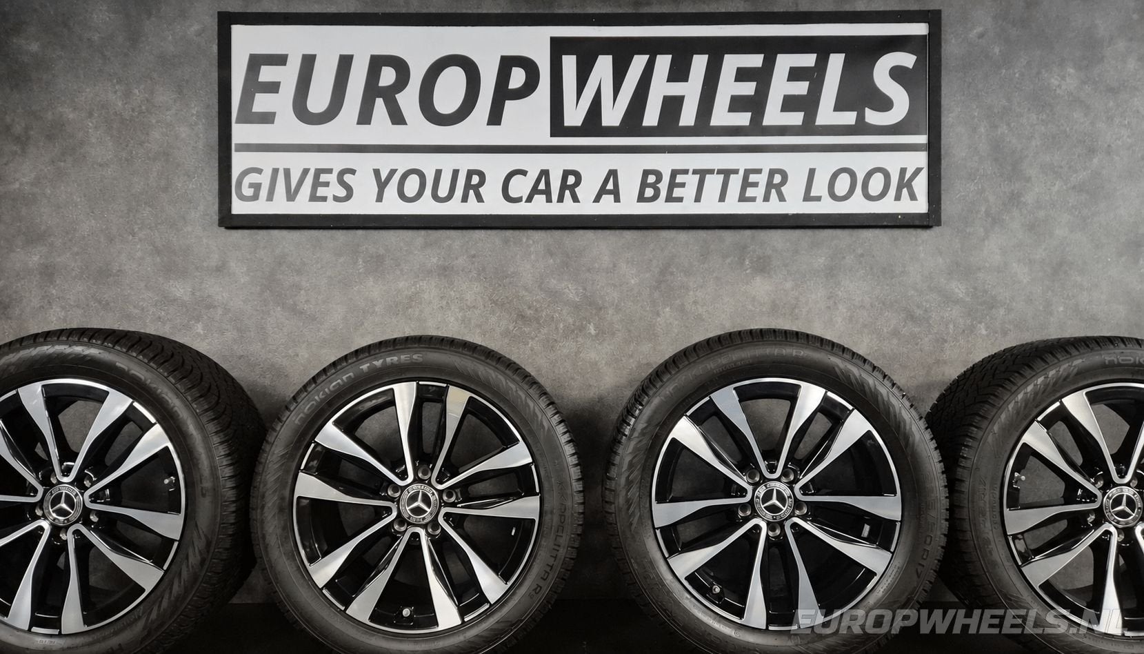 17 inch Mercedes C180 C200 C220d W206 S206 velgen winter, Auto-onderdelen, Gebruikt, -, -, Banden en Velgen