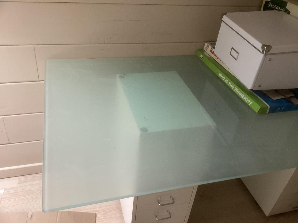 Veiligheidsglas, Ophalen, 80 tot 120 cm, Zo goed als nieuw, Glasplaat