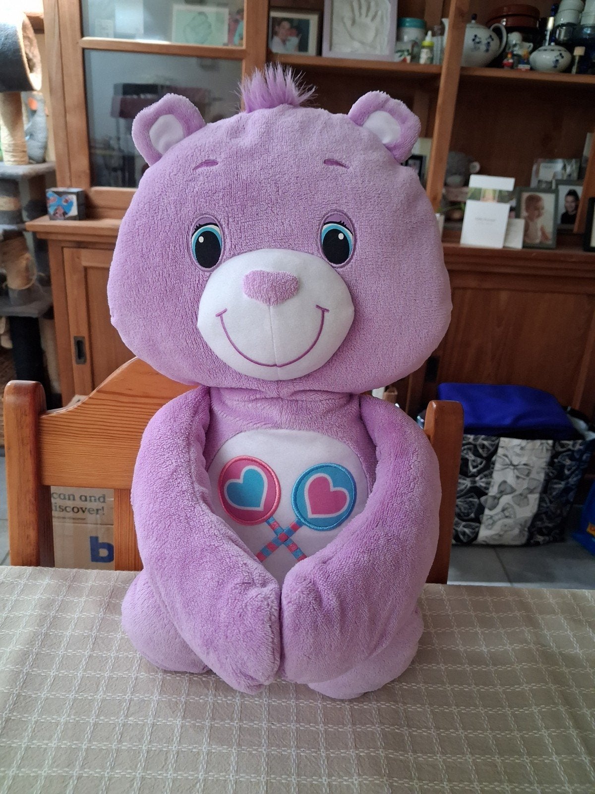 troetelbeer,Care bear Hug me back, Kinderen en Baby's, Speelgoed | Knuffels en Pluche, Ophalen of Verzenden