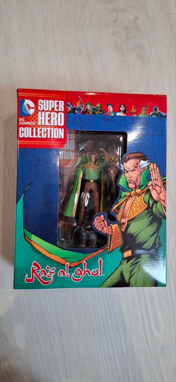 Dc comics figuur, Ophalen