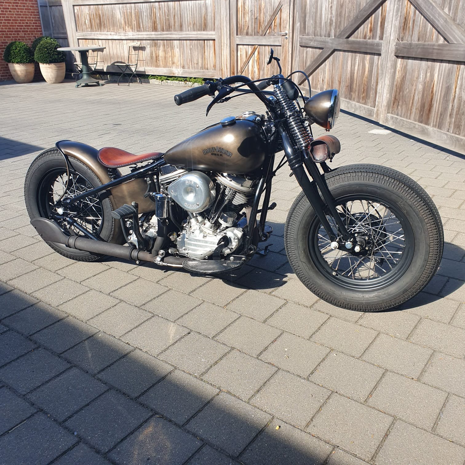 Harley-Davidson panhead 1952, Motos, Entreprise, Chopper, 1200 cm³