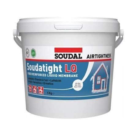 Soudatight LQ Wit 4,5kg - ONGEOPEND, Doe-het-zelf en Bouw, Ophalen, Nieuw