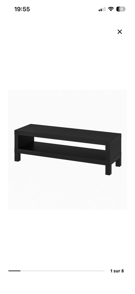 Meuble TV Lack IKEA, Enlèvement, Comme neuf