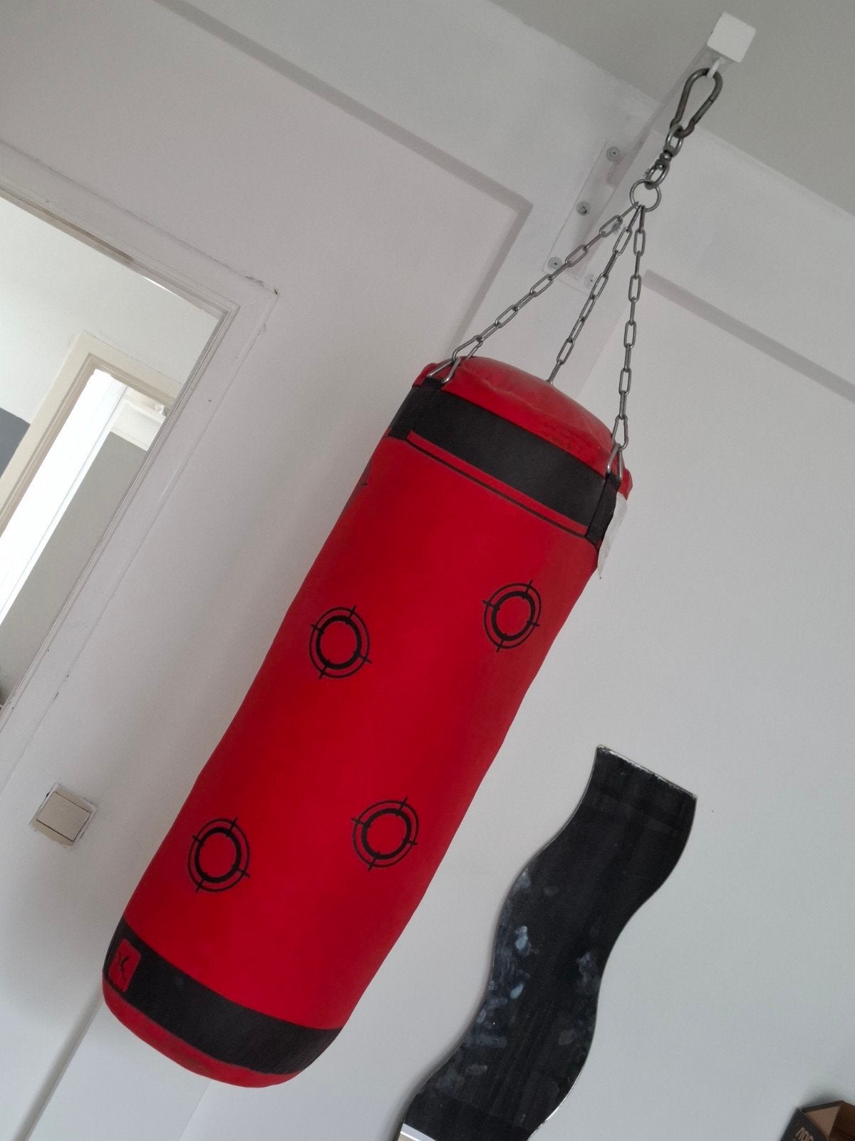 Kit Boxe - Sac de frappe Domyos et support, Enlèvement