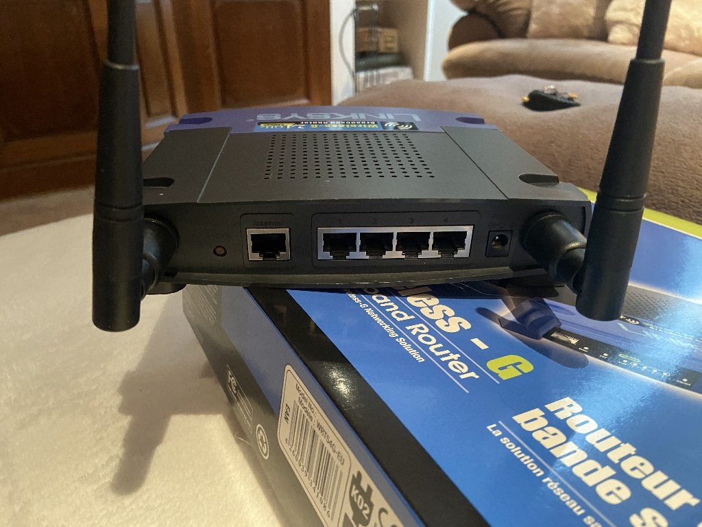 router, Computers en Software, Ophalen, Zo goed als nieuw, Router, Linksys