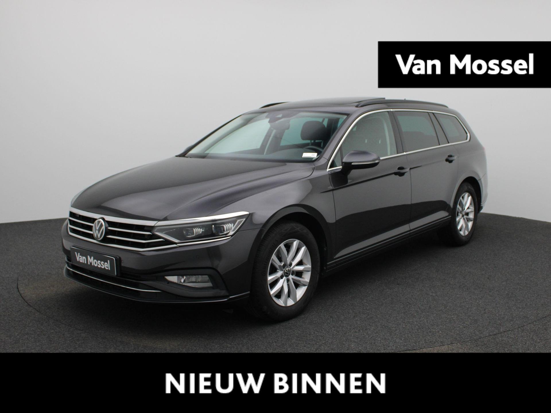 Volkswagen Passat Variant 2.0 TDI 90kW DSG Style Business, Auto's, Gebruikt, Zwart, 4 cilinders, Elektrische ramen