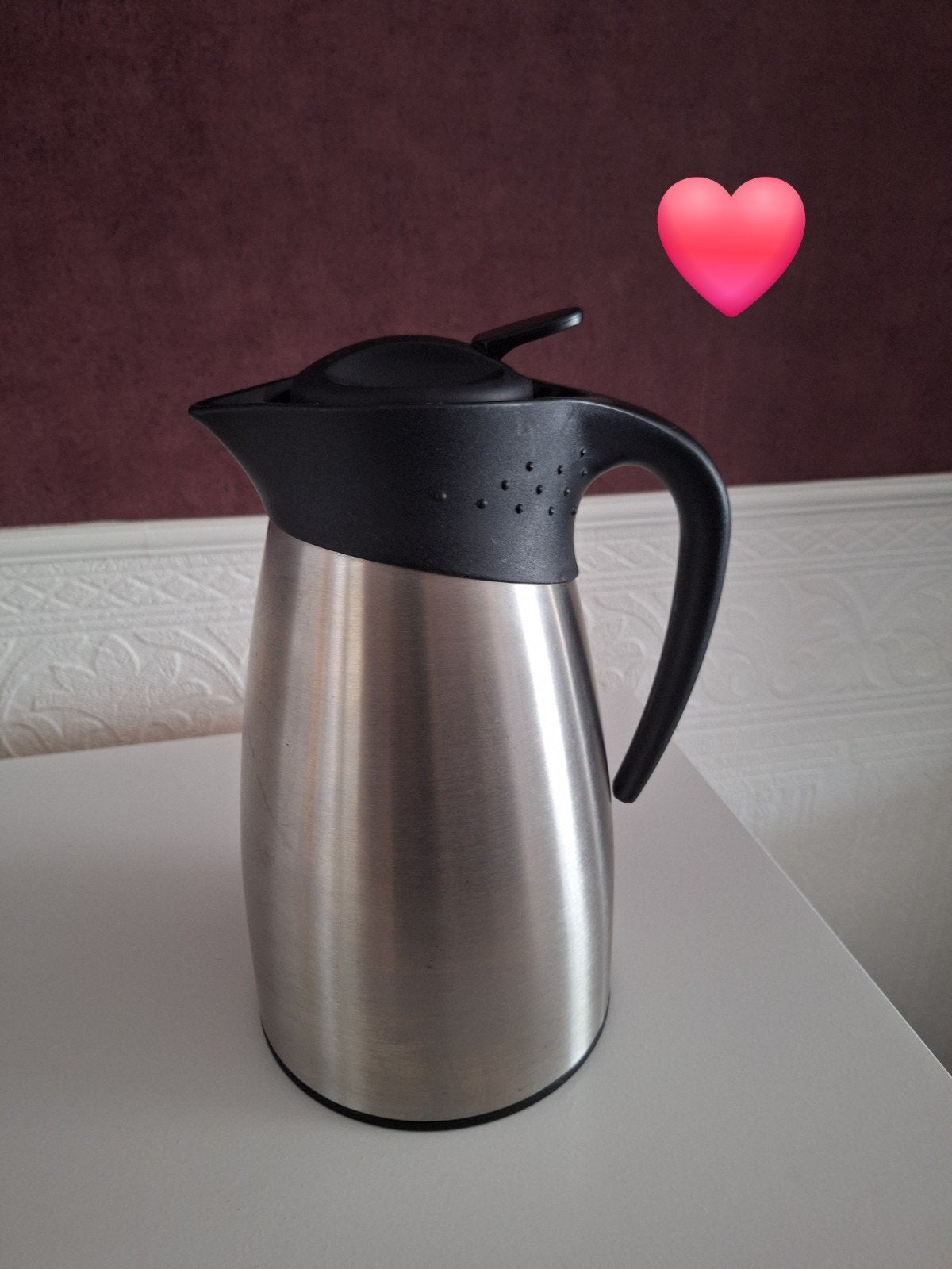 Mooie Alfi Bono isoleerk./ thermoskan RVS 1,5L absolute topp, Ophalen of Verzenden