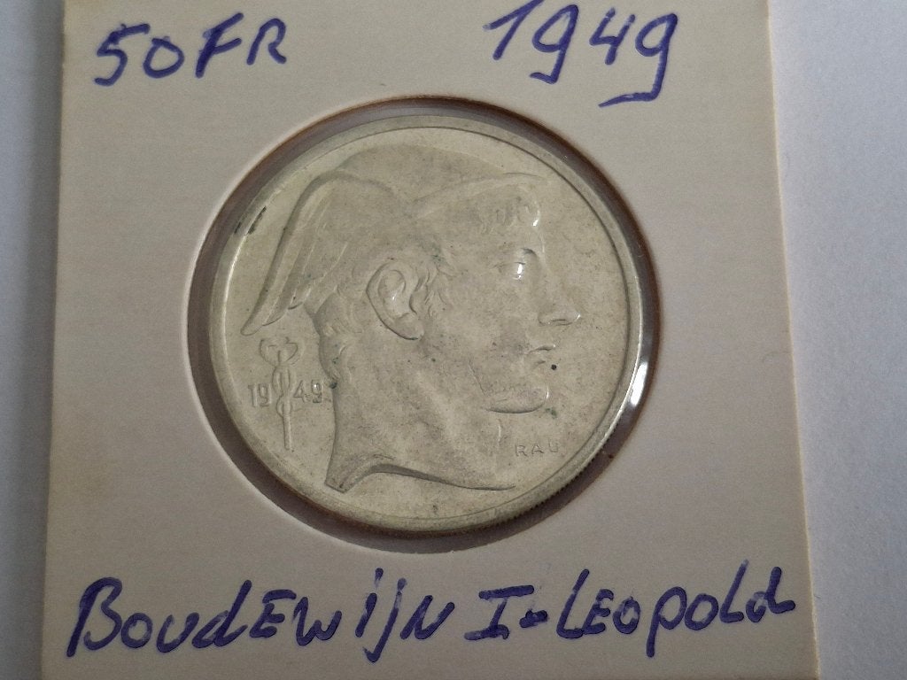 Frank, Zilver, Ophalen of Verzenden, Losse munt, Zilver