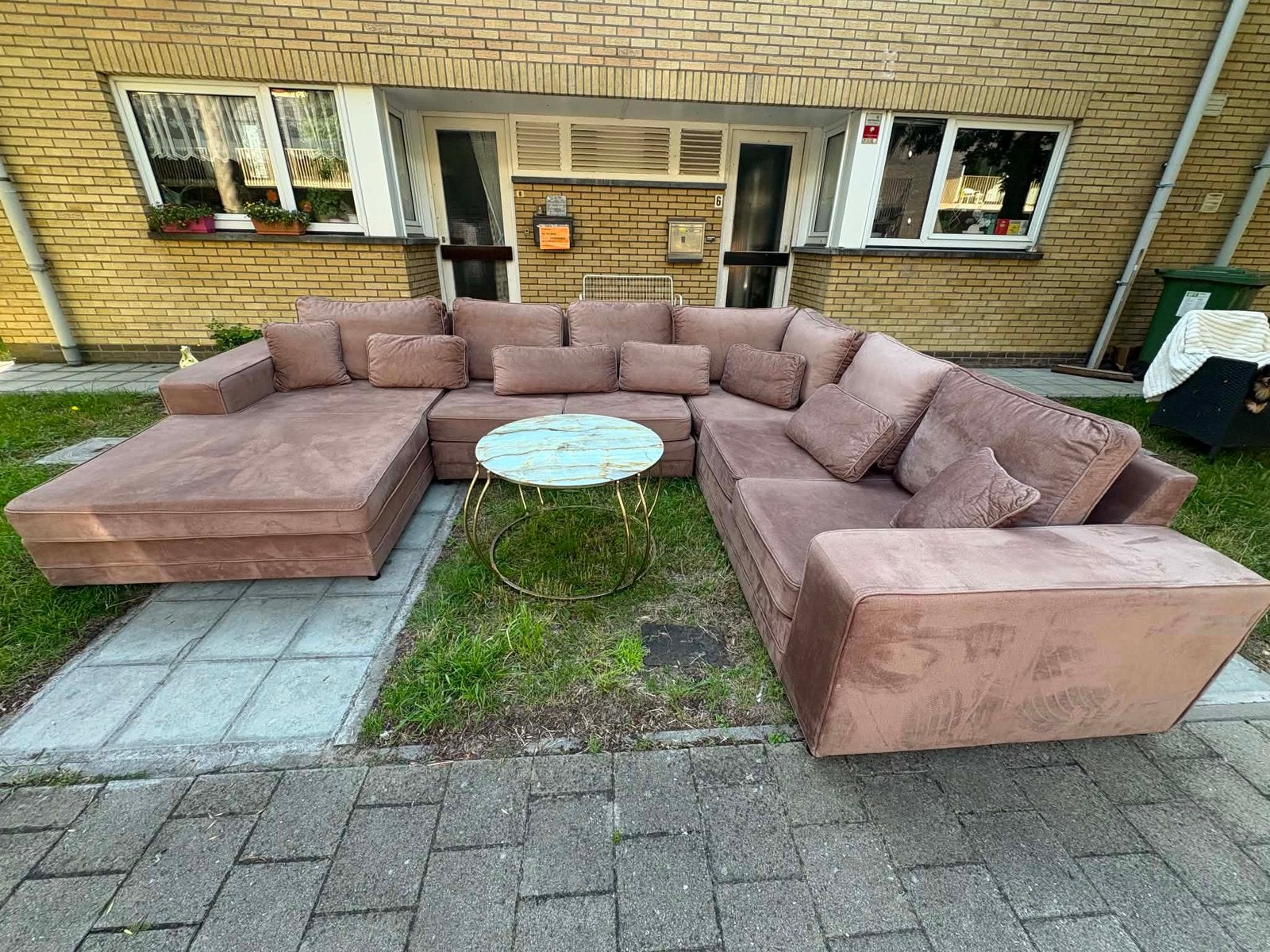 U zetel goede staat, Huis en Inrichting, Ophalen, Zo goed als nieuw
