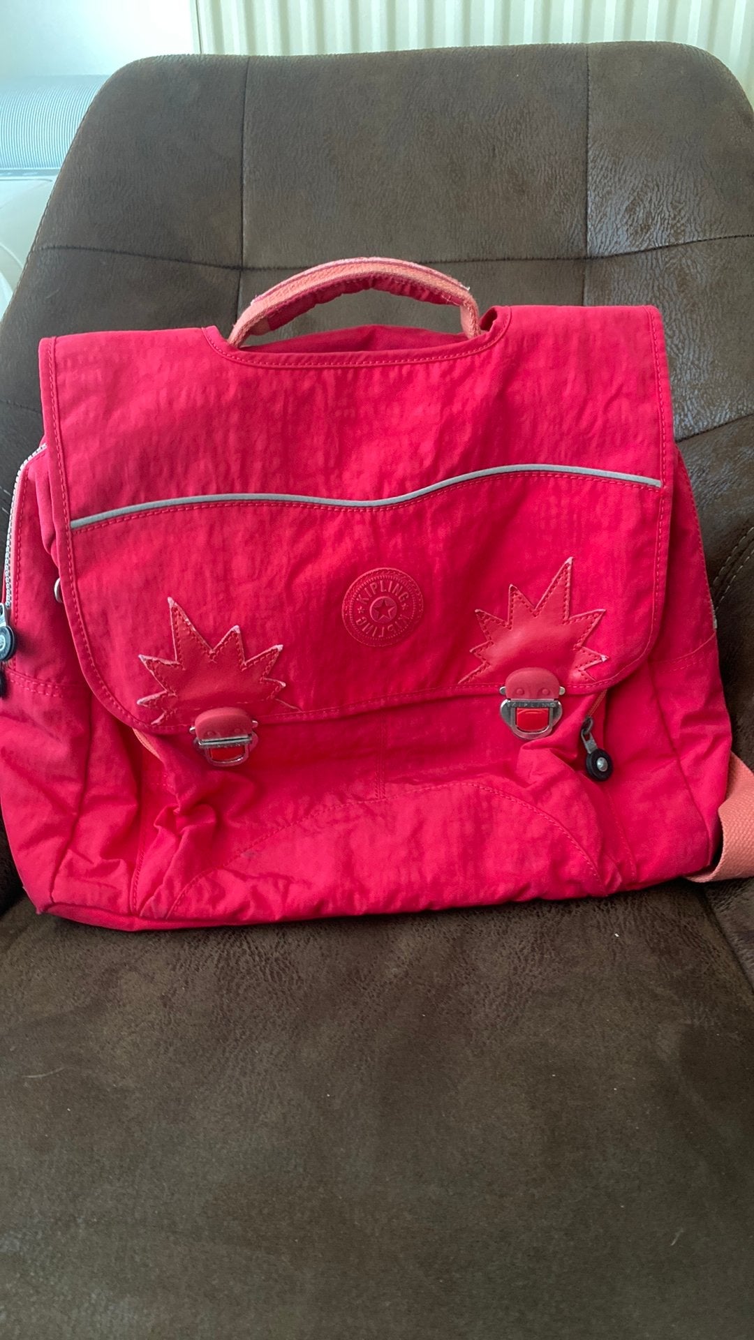 Cartable Kipling, Enlèvement ou Envoi, Comme neuf, Rose, Sac à dos