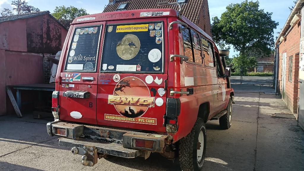 Toyota land-cruiser PZJ75 trooper bush taxi, 1pz, 1HZ, HZJ75, Autos, Toyota, Particulier, Landcruiser, 4x4, Barres de toit, Toit ouvrant