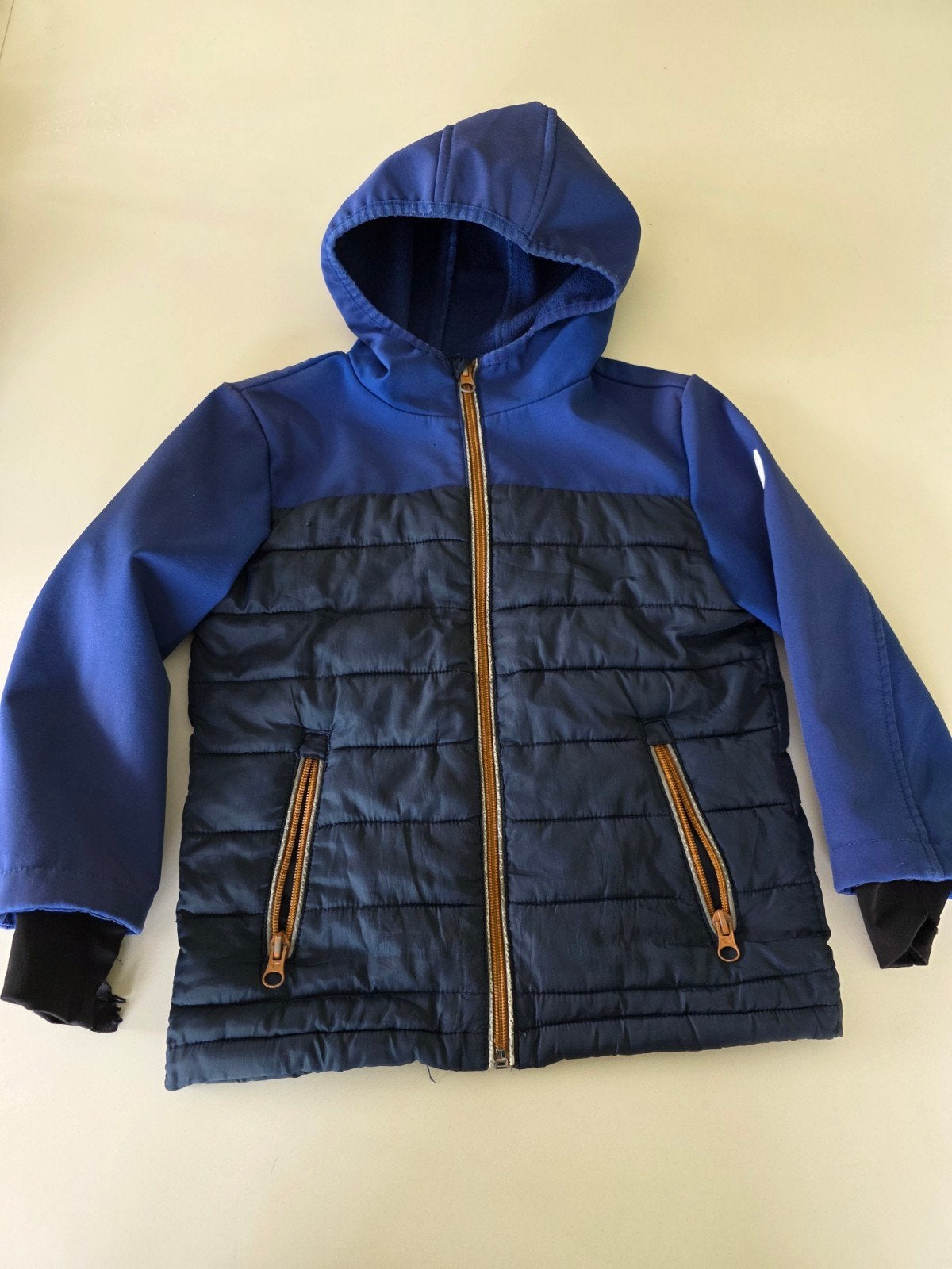 Blauwe jas Maat: 104-110 Merk: Tom Tailor, Kinderen en Baby's, Kinderkleding | Maat 110, Ophalen, Jas