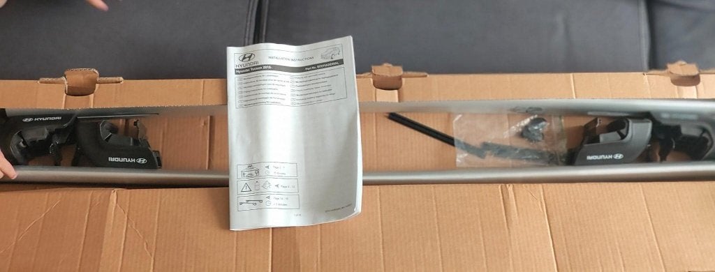Barres de toit Hyundai Tucson origine 2015-2019, Autos : Pièces & Accessoires, Enlèvement, Neuf