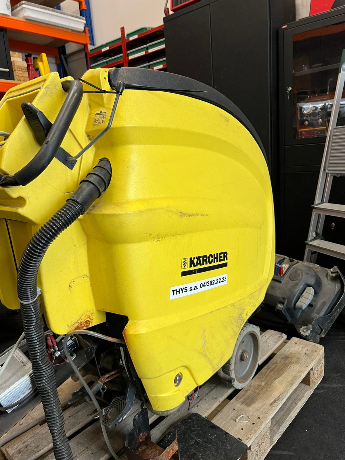Kärcher B80 W onderdelen – elektronica, motoren, waterkraan, Doe-het-zelf en Bouw, Ophalen of Verzenden, Gebruikt, Schrobmachine