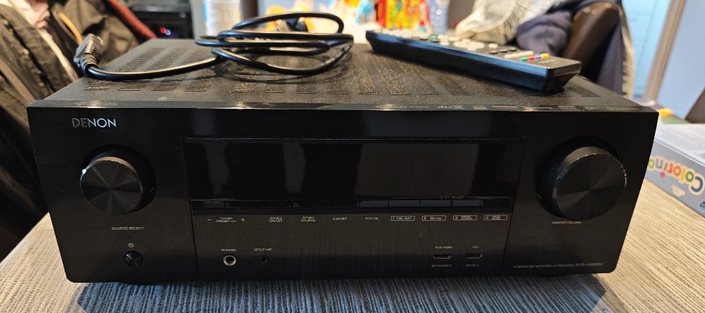 Denon AVR-X1600H 7.2 AV Receiver – Dolby Atmos – compleet, Ophalen, Gebruikt, Denon, 60 tot 120 watt