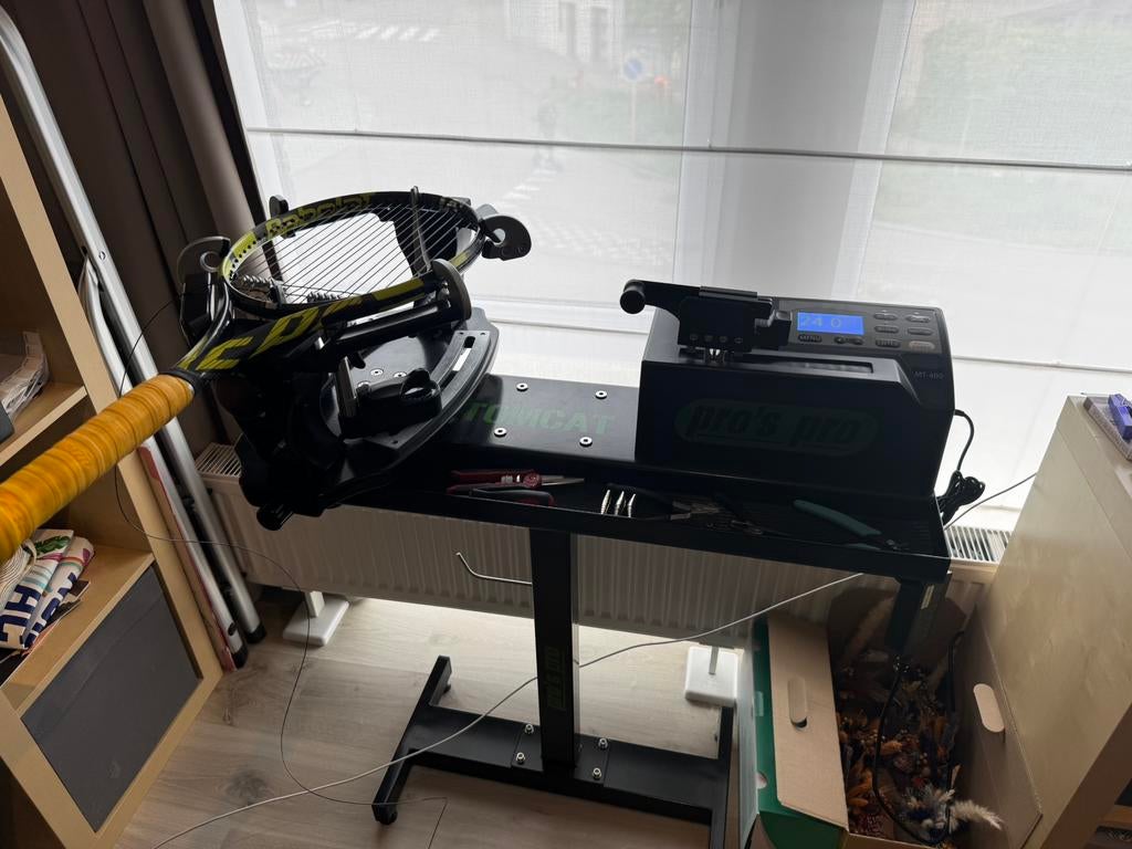 Pro’s pro MT-400 bespanmachine tennis, Sports & Fitness, Enlèvement, Comme neuf