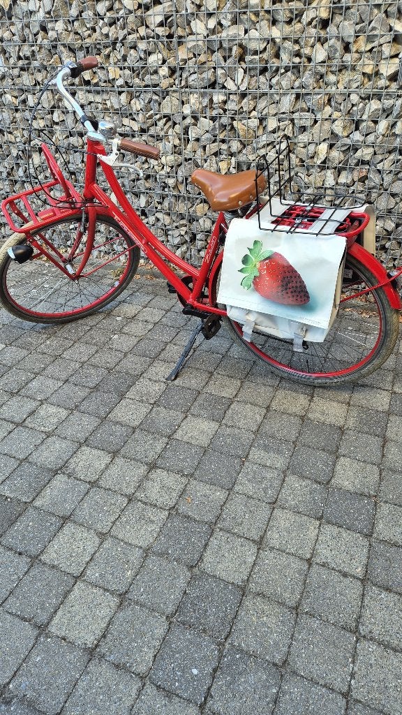 Stijlvolle Thompson Zulu M3 stadsfiets – rood, Autres marques, Vitesses, Enlèvement, Utilisé