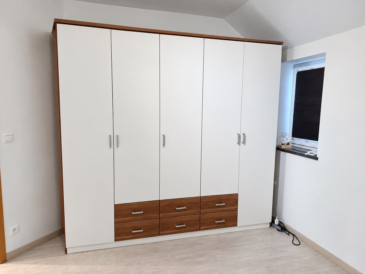 Grande armoire avec 6 tiroirs, dressing, 200 cm ou plus, Enlèvement, Utilisé, 200 cm ou plus