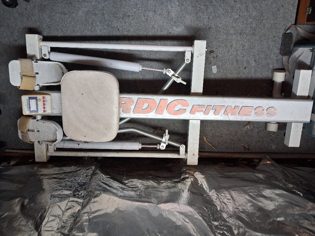 Roeimachine, Enlèvement, Utilisé, Rameur