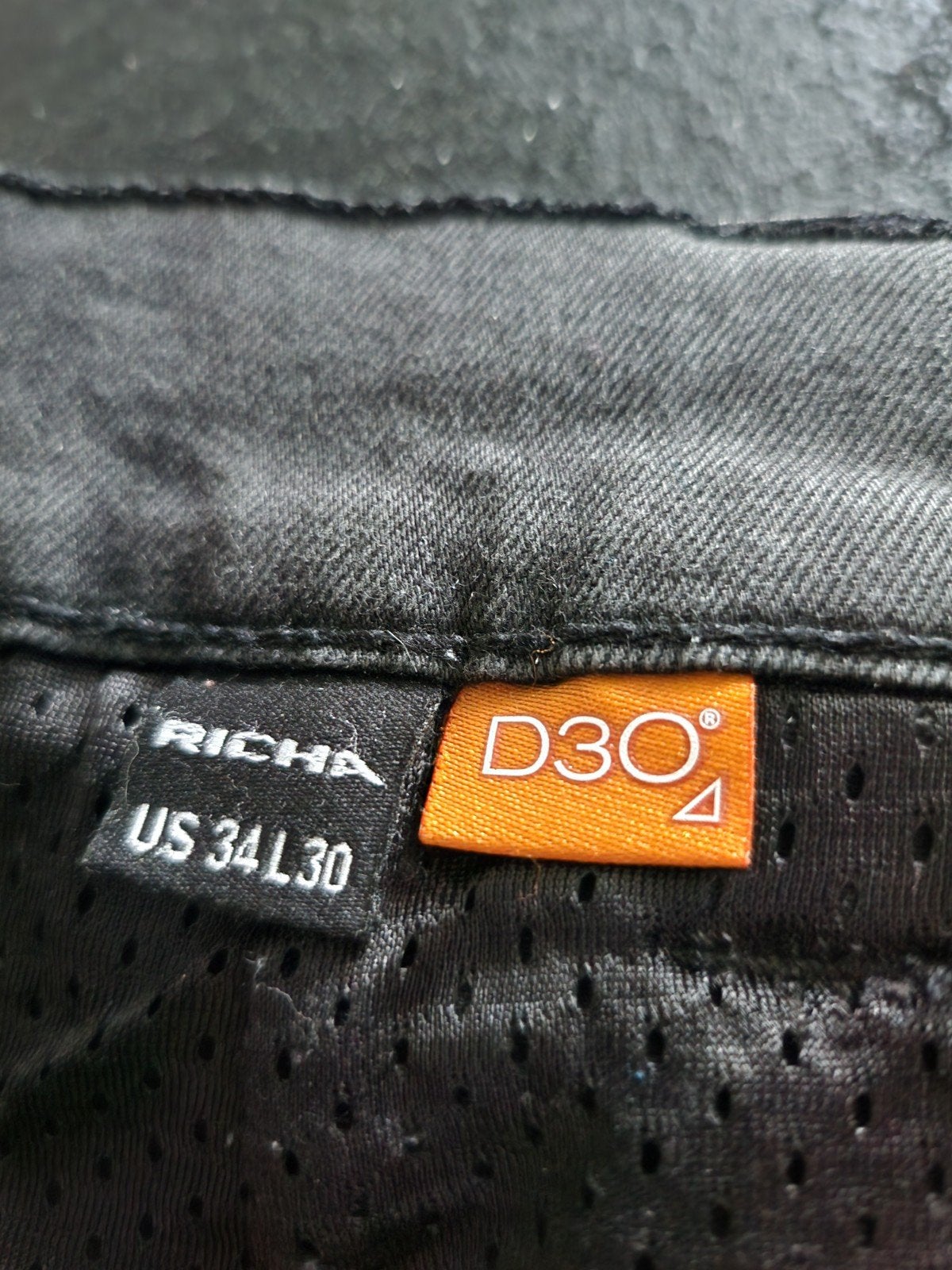 Pantalon moto style jeans